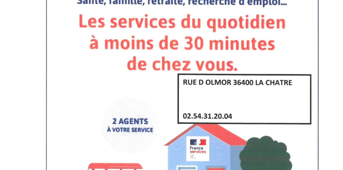 France services : le service public au cœur des territoires.