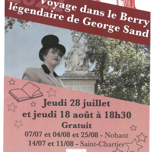 VOYAGE DANS LE BERRY LEGENDAIRE DE GEORGE SAND